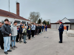 Katasztrófavédelmi ifjúsági verseny Kapuváron