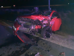 Harka 2 autó ütközött