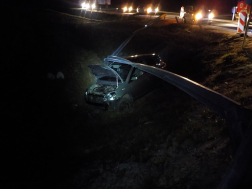 Fertőendréd árokba hajtott